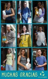reciclando juntos aceite
