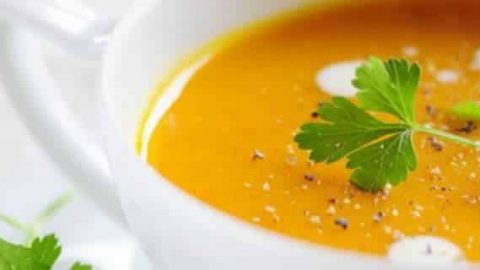 Sopa Calabaza y Zanahoria