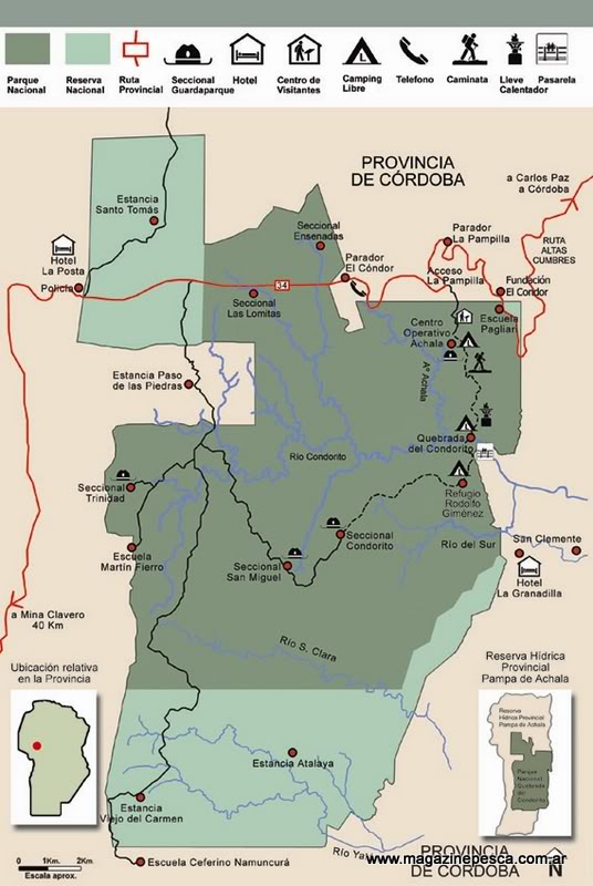 Parque Nacional Quebrada del Condorito, Cordoba, Argentina