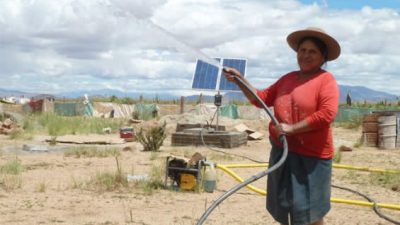 bombas de agua con energía solar
