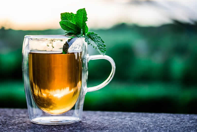 receta agua saborizada de manzana