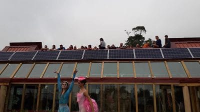 Inauguración Escuela sustentable Mar Chiquita