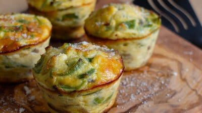 muffins salados de verdura