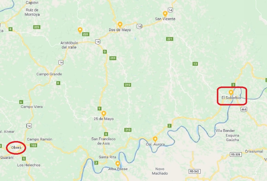 El Soberbio, Misiones, Argentina